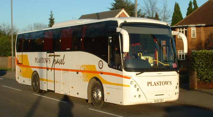 Plastows Volvo B12B Jonckheere SG03ZEU